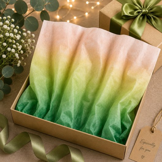 Papier Mousseline Sous la floraison