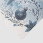 Papier Mousseline Sous la lune solstice Bois d'hiver (Détail)