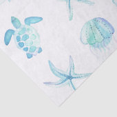 Papier Mousseline Sous la mer (Détail)