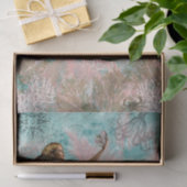 Papier Mousseline Sous la mer (Cadeau)