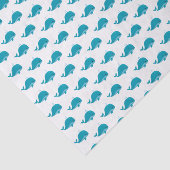 Papier Mousseline Sous La Mer, Les Animaux Océaniques (Détail)