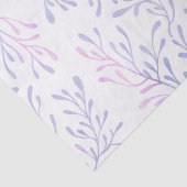 Papier Mousseline Sous la mer rose pourpre algue fille 1er (Détail)