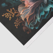 Papier Mousseline Sous le bol de poisson de mer (Détail)