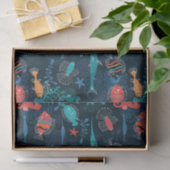 Papier Mousseline Sous le poisson de mer (Cadeau)