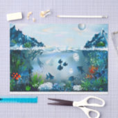 Papier Mousseline Sous-marin 5A (Artisanat)