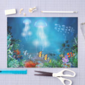 Papier Mousseline Sous-marin 7 (Artisanat)