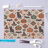 Papier Mousseline Southwest Orange Pumpkin Halloween  (Artisanat)