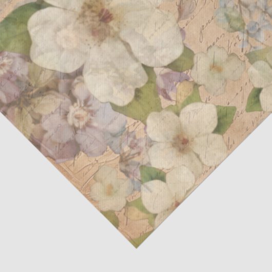 Papier Mousseline Souvenirs doux de Magnolia (Détail)