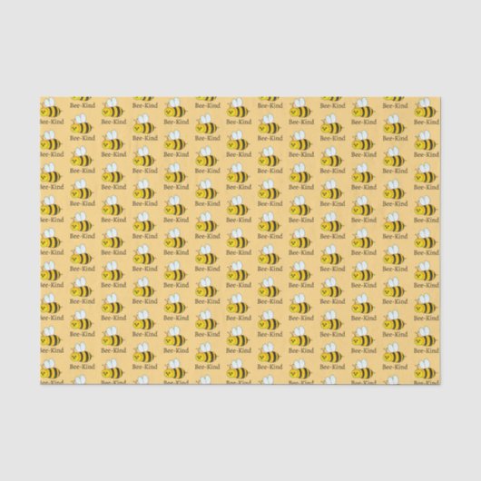Papier Mousseline Soyez Gentils Bourdons (Recto)