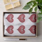 Papier Mousseline Soyez mes coeurs (Cadeau)