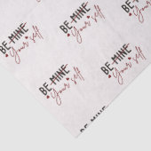 Papier Mousseline Soyez vous-même Citation Inspirationnelle Valentin (Détail)