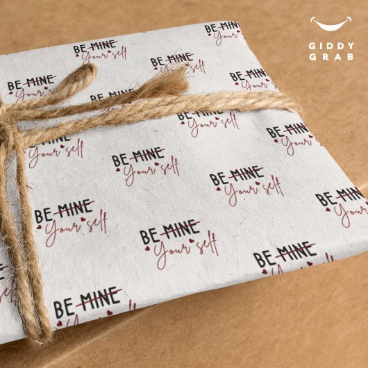 Papier Mousseline Soyez vous-même Citation Inspirationnelle Valentin