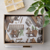 Papier Mousseline Spa party for Siamese Cat Lovers  (Cadeau)