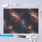 Papier Mousseline Space Galaxy Stars Nebula (Artisanat)