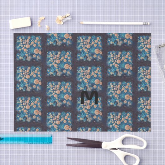 Papier Mousseline Space Mimosa Golden Nebula Blossom (Artisanat)