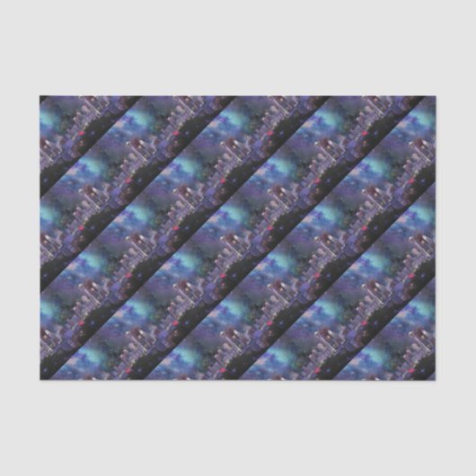 Papier Mousseline Spacey Seattle (Recto)