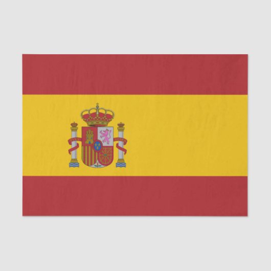Papier Mousseline Spain Flag (Recto)
