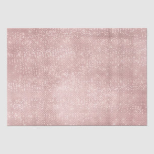 Papier Mousseline Sparkle Rose Gold Glam