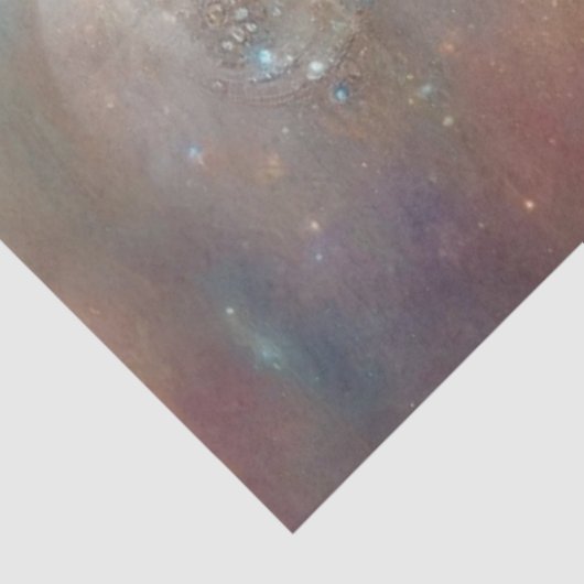 Papier Mousseline Sparkling Horse Starry Galaxy Art Decoupage (Détail)