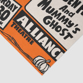 Papier Mousseline Spectacle du Midnite d'Halloween (Détail)