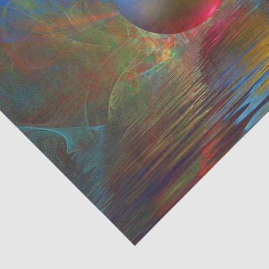 Papier Mousseline Sphere réflection (Détail)