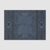 Papier Mousseline Spider Witch | Dusty Ardoise Bleu Ardoise Flourdis (Recto)