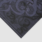 Papier Mousseline Spider Witch | Dusty violet Spiderweb fleurit (Détail)