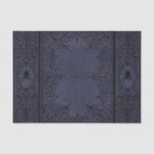 Papier Mousseline Spider Witch | Dusty violet Spiderweb fleurit (Recto)