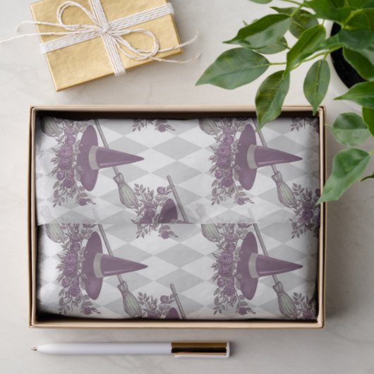 Papier Mousseline Spider Witch Series Design 6 (Cadeau)