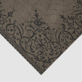 Papier Mousseline Spider Witch | Suede Imaginaire Spiderweb Flourish (Détail)