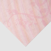 Papier Mousseline Spirales de Pêche, vignes et fleurs (Détail)