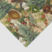 Papier Mousseline Splendeur de Noël victorien (Détail)