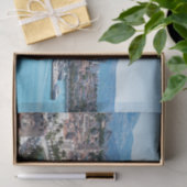 Papier Mousseline Split city seafront aerial view, Dalmatia, Croatia (Cadeau)