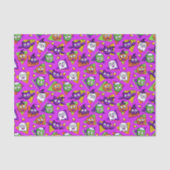 Papier Mousseline Spooktacular Halloween Characters Tissue Paper (Recto)