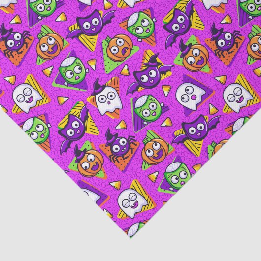 Papier Mousseline Spooktacular Halloween Characters Tissue Paper (Détail)