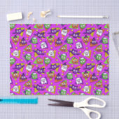 Papier Mousseline Spooktacular Halloween Characters Tissue Paper (Artisanat)