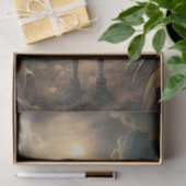 Papier Mousseline Spooky Gothic Scarecrow Fantasy (Cadeau)