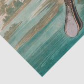 Papier Mousseline Spoonbill sur le roseate par John James Audubon (Détail)