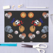 Papier Mousseline Sport en papier de tissu décoratif (Artisanat)