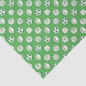 Papier Mousseline Sports (Détail)