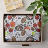 Papier Mousseline Sports (Cadeau)