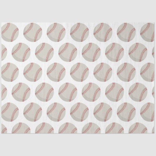 Papier Mousseline Sports de baseball (Recto)