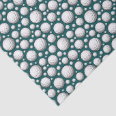 Papier Mousseline Sports de golf à bille cool (Détail)