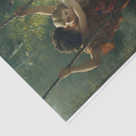 Papier Mousseline Springtime par Pierre-Auguste Cot (Détail)