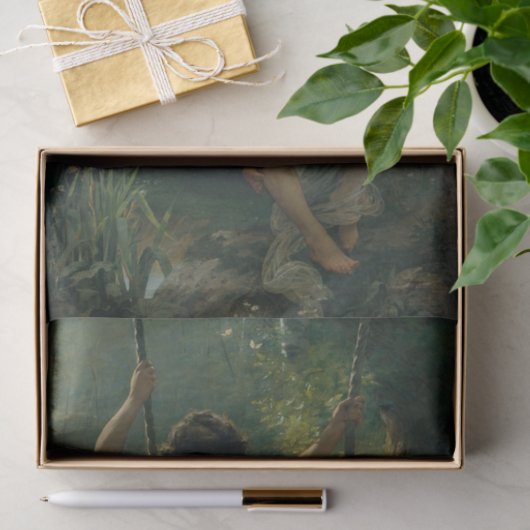 Papier Mousseline Springtime par Pierre-Auguste Cot (Cadeau)