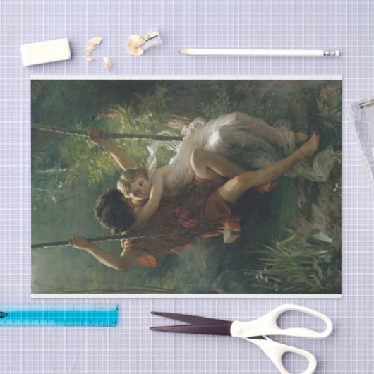 Papier Mousseline Springtime par Pierre-Auguste Cot (Artisanat)