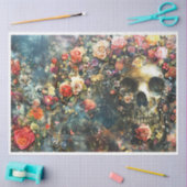 Papier Mousseline Squelette bijoux d'Halloween (Artisanat)