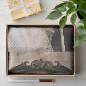 Papier Mousseline Squelette gothique Mariage Halloween Découp (Cadeau)