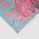 Papier Mousseline Squelette gothique Sirène Skull Decoupage (Détail)