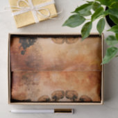 Papier Mousseline Squelette impressionnant (Cadeau)